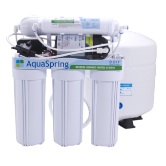 Фильтр обратного осмоса с насосом AquaSpring AS-500p